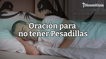 Oracion para no tener pesadillas