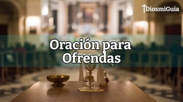 Oración para ofendas