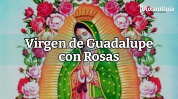 Virgen de Guadalupe con Rosas